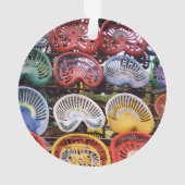 Traktor-Sitze an der Traktor-Show Ornament (Rückseite)