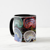 Traktor-Sitze an der Traktor-Show Tasse (Vorderseite Links)