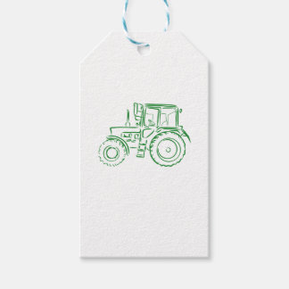 Traktor Sketch Gastgeschenk Gift Tags Geschenkanhänger