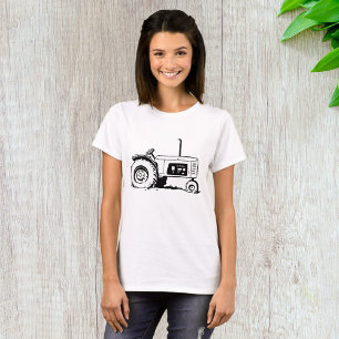 Traktor Skizze T-Shirt