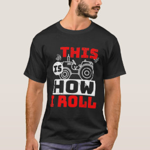 Traktor So rolle ich Farmer Vintage T-Shirt