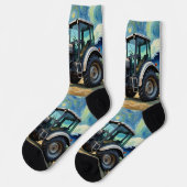 Traktor Socken (Linkes Detail)