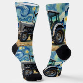 Traktor Socken (Gewinkelt)