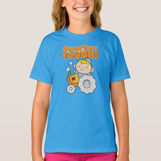 Traktor stark T-Shirt (Vorderseite)