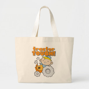 Traktor-starke T - Shirts und Geschenke Jumbo Stoffbeutel