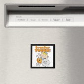 Traktor-starke T - Shirts und Geschenke Magnet (In Situ (Geschirrspüler))