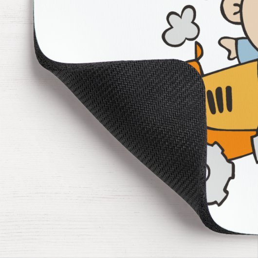 Traktor-starke T - Shirts und Geschenke Mousepad (Ecke)