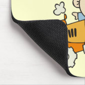 Traktor-starke T - Shirts und Geschenke Mousepad (Ecke)