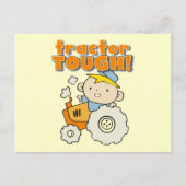 Traktor-starke T - Shirts und Geschenke Postkarte (Vorderseite)