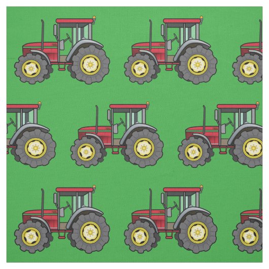 Traktor Stoff (Muster)