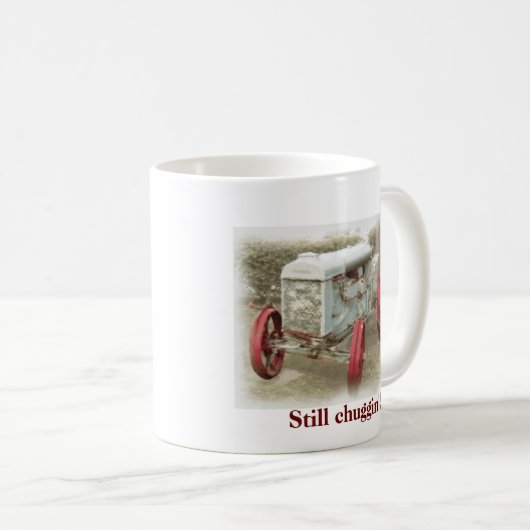 Traktor-Tasse Kaffeetasse (VorderseiteRechts)