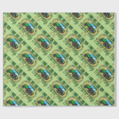 Traktor-Teig bei 60 Geschenkpapier (Flach)