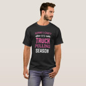 Traktor-Traktor-Pull Traktor Pulling Seaso T-Shirt (Vorne ganz)