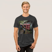 Traktor Tri-Blend Shirt (Vorderseite voll)