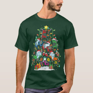 Traktor Trucker Weihnachtsbaum Leichtbaum Traktor  T-Shirt