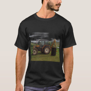 Traktor und Heckenschere T-Shirt
