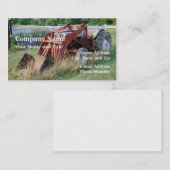 Traktor Visitenkarte (Vorne/Hinten)