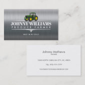 Traktor-Visitenkarten Visitenkarte (Vorne/Hinten)