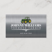 Traktor-Visitenkarten Visitenkarte (Vorderseite)