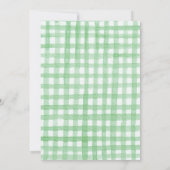 Traktor zum Geburtstag, Bauernhof zum Geburtstag Einladung (Rückseite)