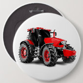 Traktorbild für das Kolossal-Round-Abzeichen Button (Vorne & Hinten)