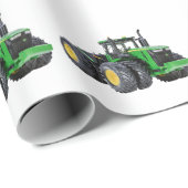 Traktorbild für Schleifpapier Geschenkpapier (Rolleneckpunkt)