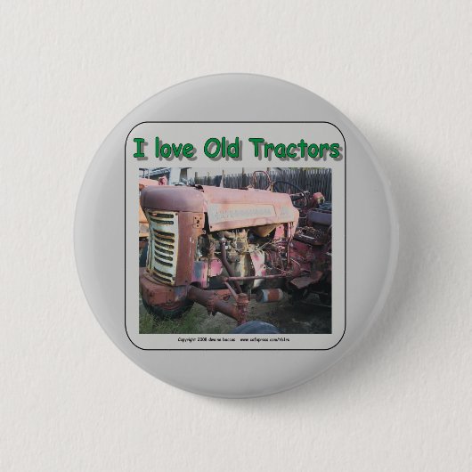 Traktoren der Liebe I alte IH Button (Vorderseite)