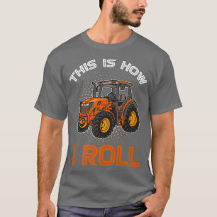 Traktoren für Bauern So rolle ich T-Shirt