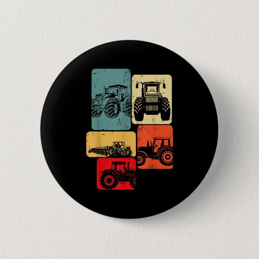 Traktoren für Kleinkinder Button (Vorderseite)
