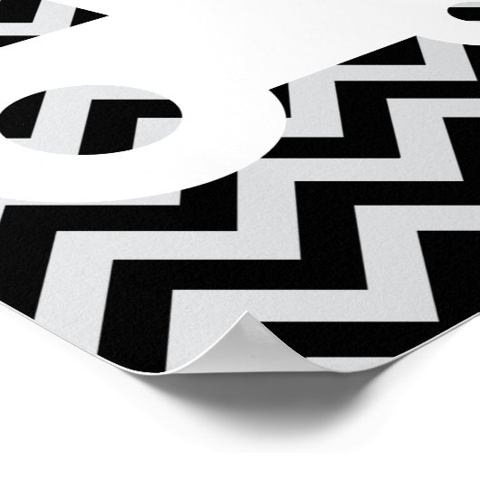 Traktoren, LKWs und Bucks Zickzack Art Print Set Poster (Ecke)