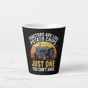 Traktoren sind wie Kartoffelchips Milchtasse