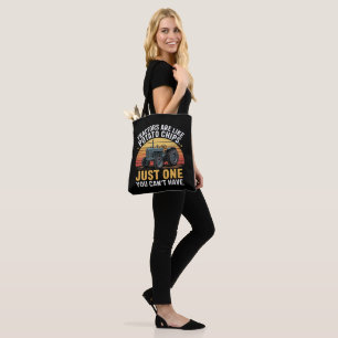 Traktoren sind wie Kartoffelchips Tasche