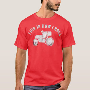 Traktoren So fahre ich den sonnigen Bauer Vintag T-Shirt