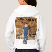 Traktorenbuch 1, Pulling Apart, Mädchenjunge Hoodie (Rückseite)