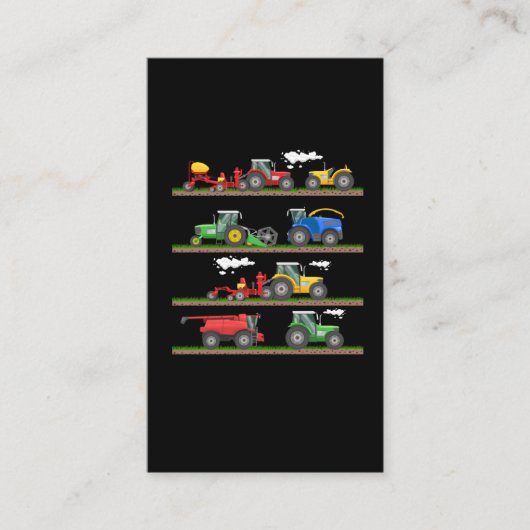 Traktorenzucht Visitenkarte (Vorderseite)