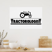 Traktorologe Poster (Küche)
