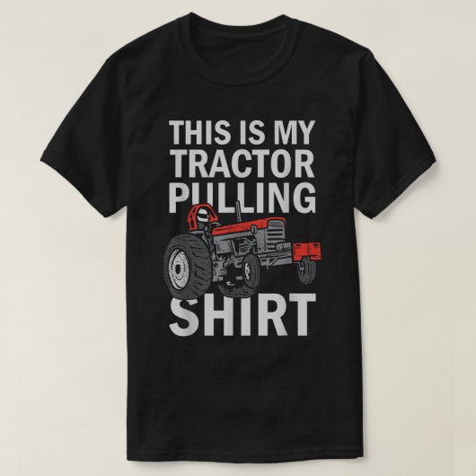 Traktorraktion hier ist mein Traktor, der zieht T-Shirt (Design vorne)