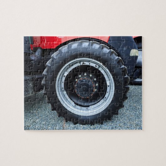 Traktorreifen Puzzle (Horizontal)
