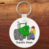 Traktorschlüssel Schlüsselanhänger (Vorderseite)