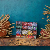 Traktorsitze auf der Traktorshow Fotoplatte (Seite)