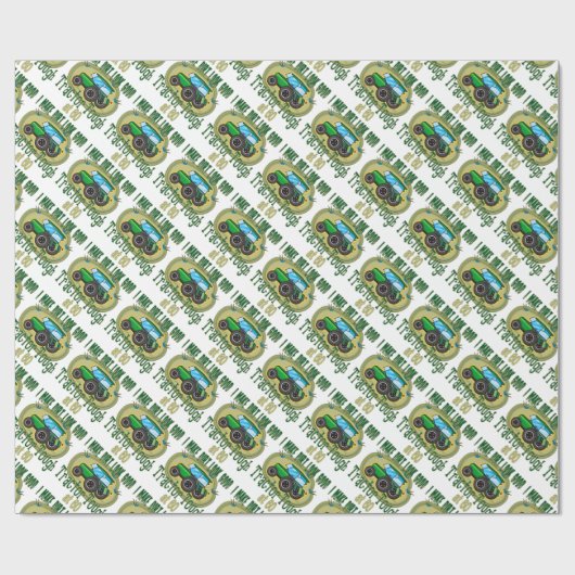 Traktorstrauch bei 60 geschenkpapier (Flach)