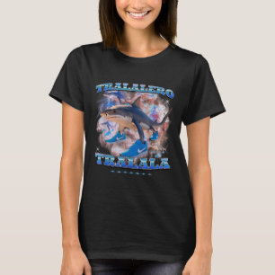Tralalero Trala Italienisches Brainrot Meme Shark  T-Shirt