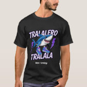 Tralalero Tralala Bootleg Funny Shark Meme Graphic T-Shirt (Vorderseite)