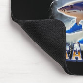 Tralalero Tralala Funny Shark Meme Bootleg Mousepad (Ecke)