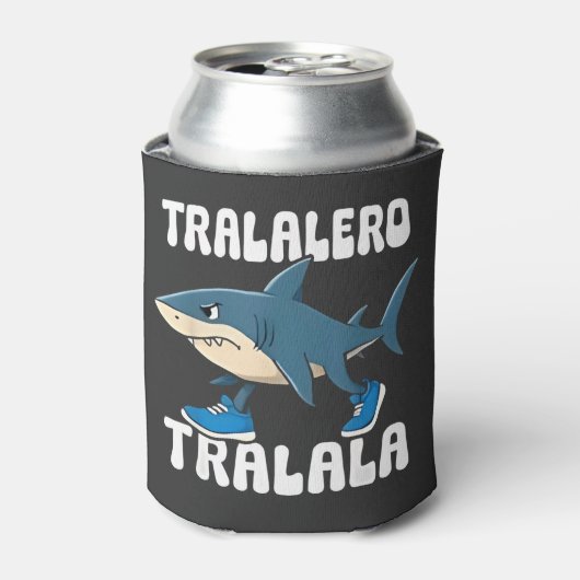 Tralalero Tralala Funny Shark Meme Dosenkühler (Kanne Vorderseite)