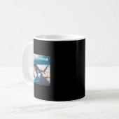 Tralalero Tralala Funny Shark Meme Kaffeetasse (Vorderseite Links)