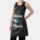 Tralalero Tralala Funny Shark Meme Schürze (InSitu)