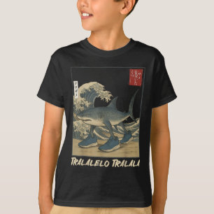 Tralalero Tralala Hai Italienisches Brainrot Meme T-Shirt