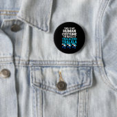 Tralalero Tralala Human Costume Funny Meme Hallowe Button (Beispiel)