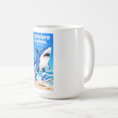tralalero tralala "italian brainrot" kaffeetasse (VorderseiteRechts)